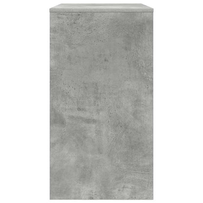 Scrivania Grigio cemento 77.5 x 43 x 79 cm Legno multistrato | homemem39