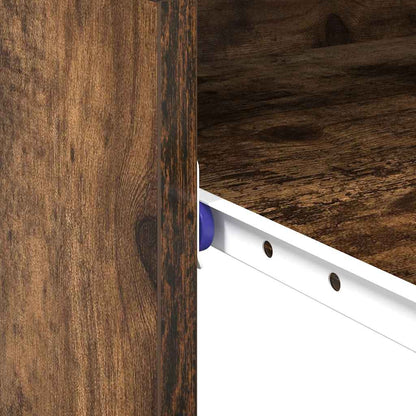 Scrivania Rovere fumé 77.5 x 43 x 79 cm Legno multistrato | homemem39