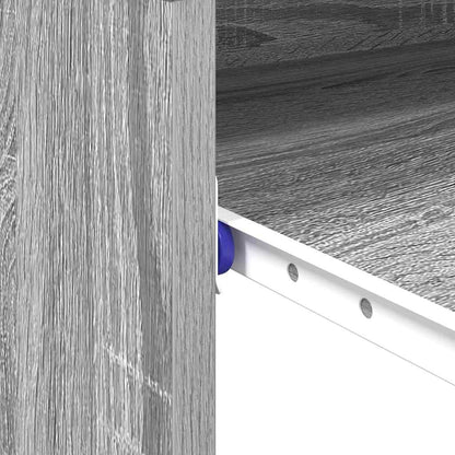 Scrivania Grigio Sonoma Legno ingegnerizzato 77.5 x 43 x 79 cm