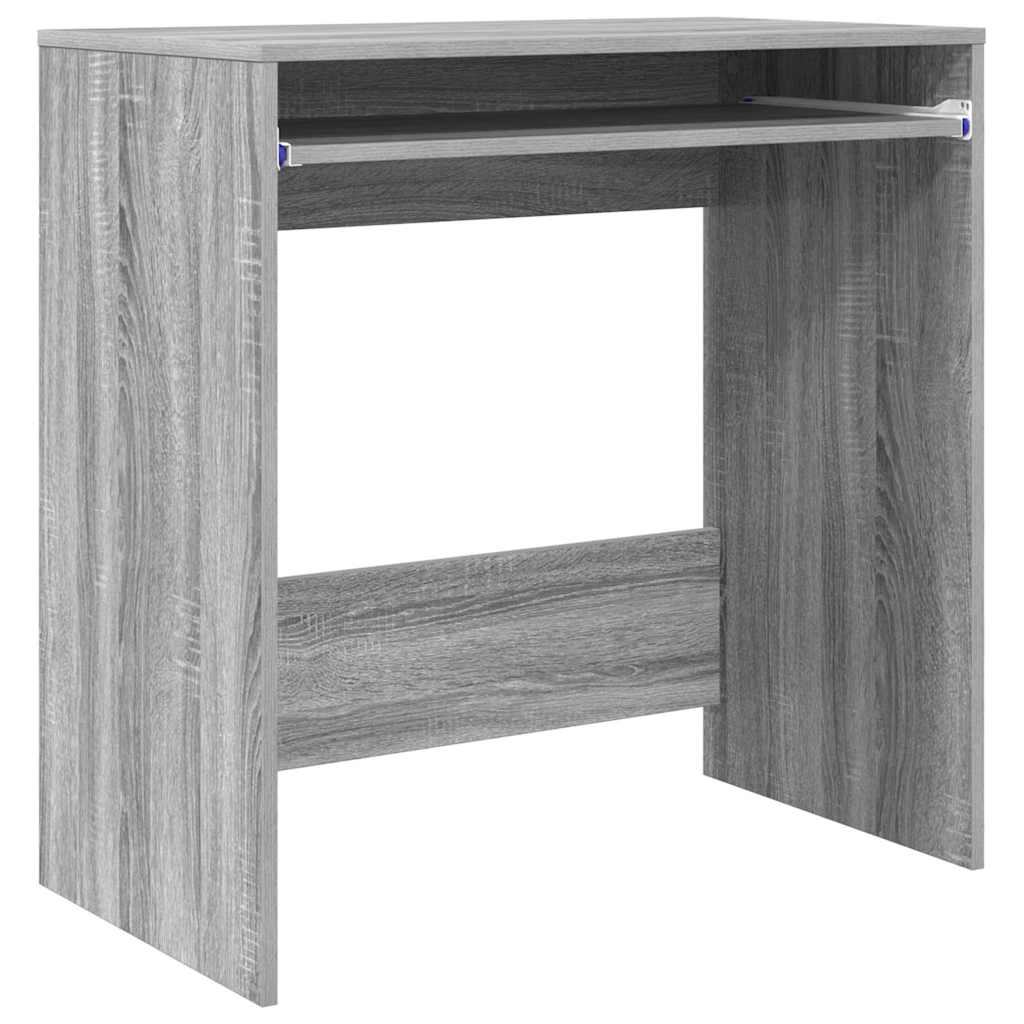 Scrivania Grigio Sonoma 77.5 x 43 x 79 cm Legno multistrato