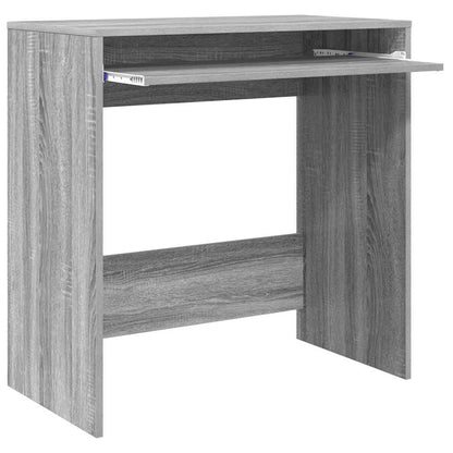 Scrivania Grigio Sonoma 77.5 x 43 x 79 cm Legno multistrato