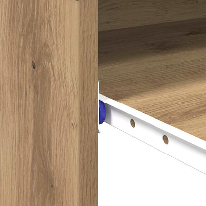 Scrivania con cassetto Rovere artigianale 77.5 x 43 x 79 cm | homemem39
