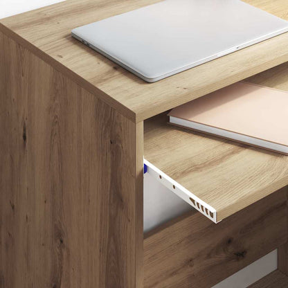 Scrivania con cassetto Rovere artigianale 77.5 x 43 x 79 cm | homemem39