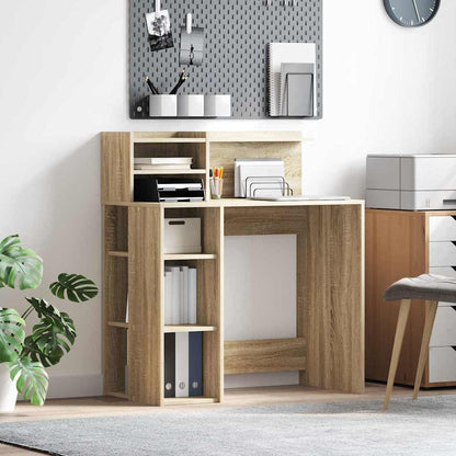 Scrivania Rovere Sonoma 90 x 48 x 101,5 cm Legno multistrato