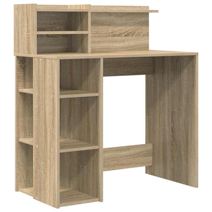 Scrivania Rovere Sonoma 90 x 48 x 101,5 cm Legno multistrato | homemem39