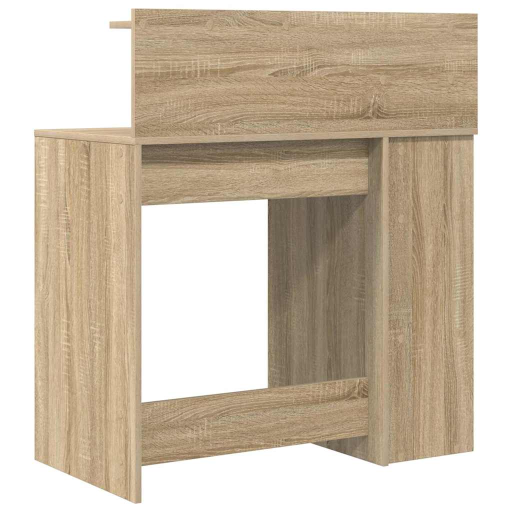 Scrivania Rovere Sonoma 90 x 48 x 101,5 cm Legno multistrato | homemem39