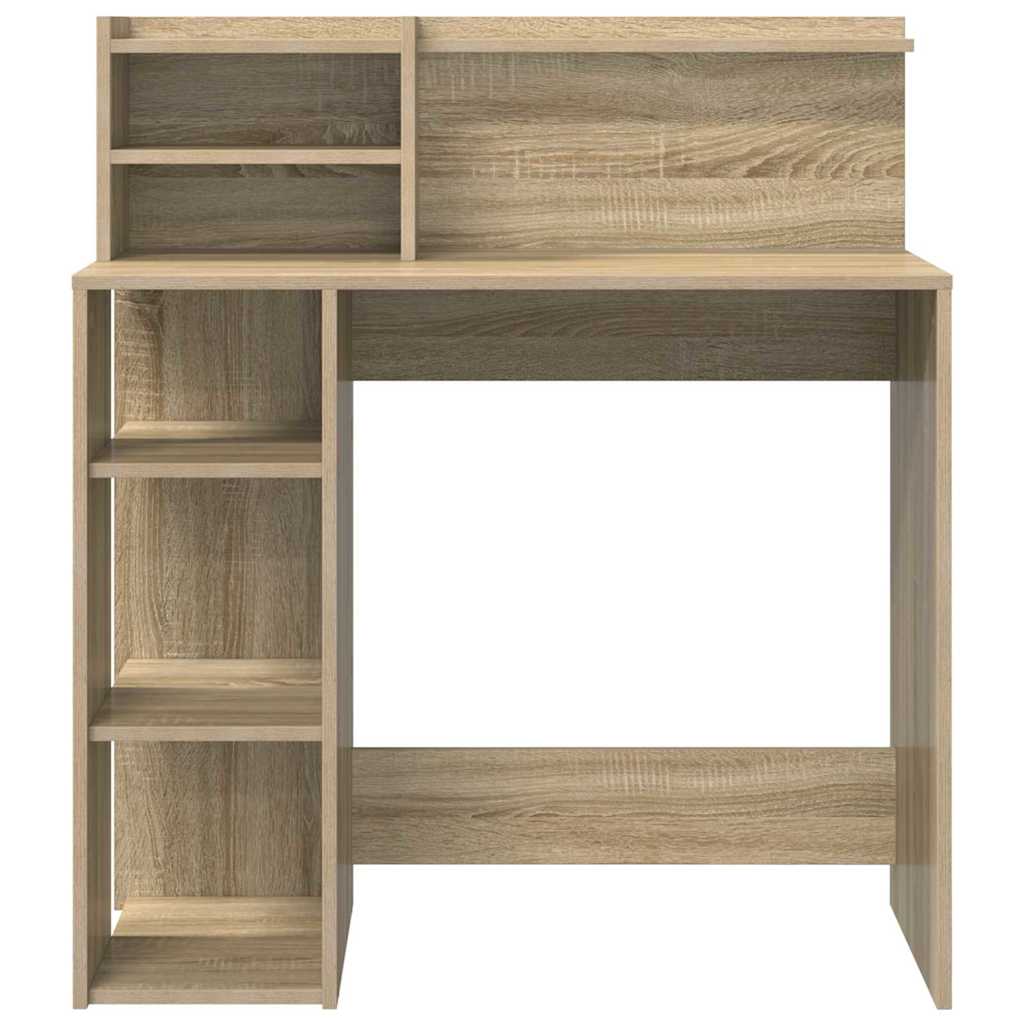 Scrivania Rovere Sonoma 90 x 48 x 101,5 cm Legno multistrato | homemem39
