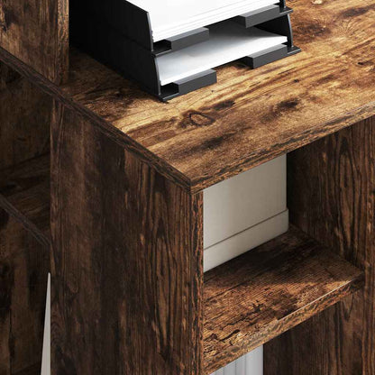 Scrivania Rovere fumé 90 x 48 x 101,5 cm Legno multistrato | homemem39