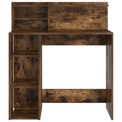 Scrivania Rovere fumé 90 x 48 x 101,5 cm Legno multistrato | homemem39