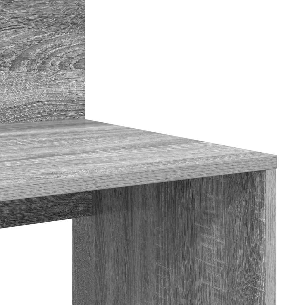Scrivania Grigio Sonoma 90 x 48 x 101,5 cm Legno multistrato | homemem39