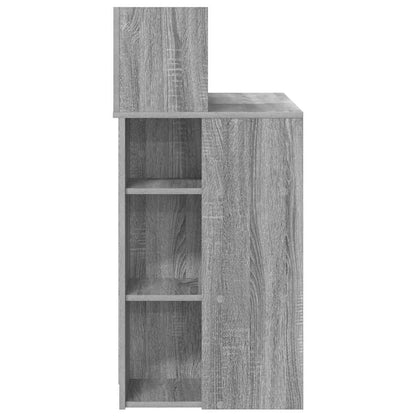 Scrivania Grigio Sonoma 90 x 48 x 101,5 cm Legno multistrato | homemem39