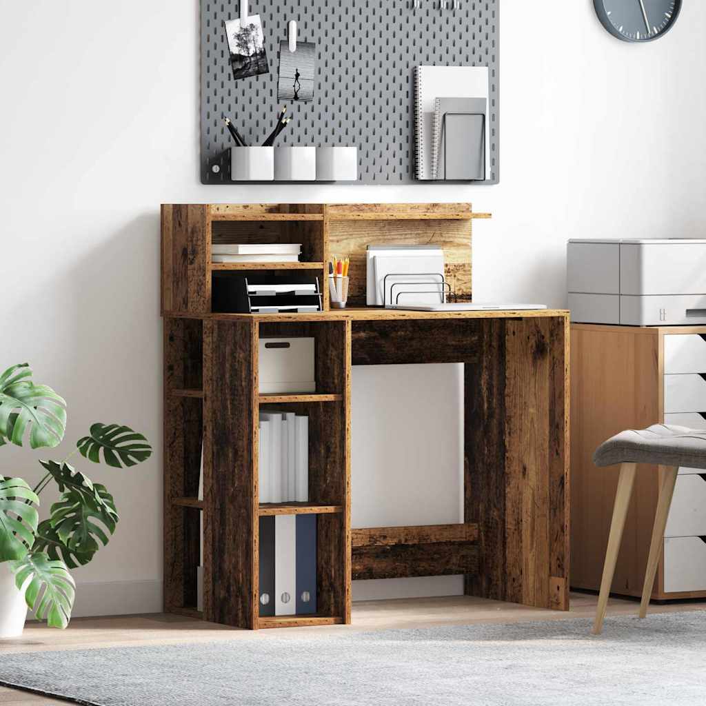 Scrivania Legno vecchio 90 x 48 x 101,5 cm Legno multistrato