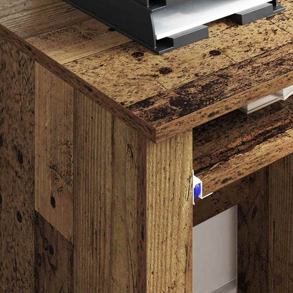 Scrivania con Ruote con cassetto Legno vecchio 91 x 50 x 77 cm | homemem39