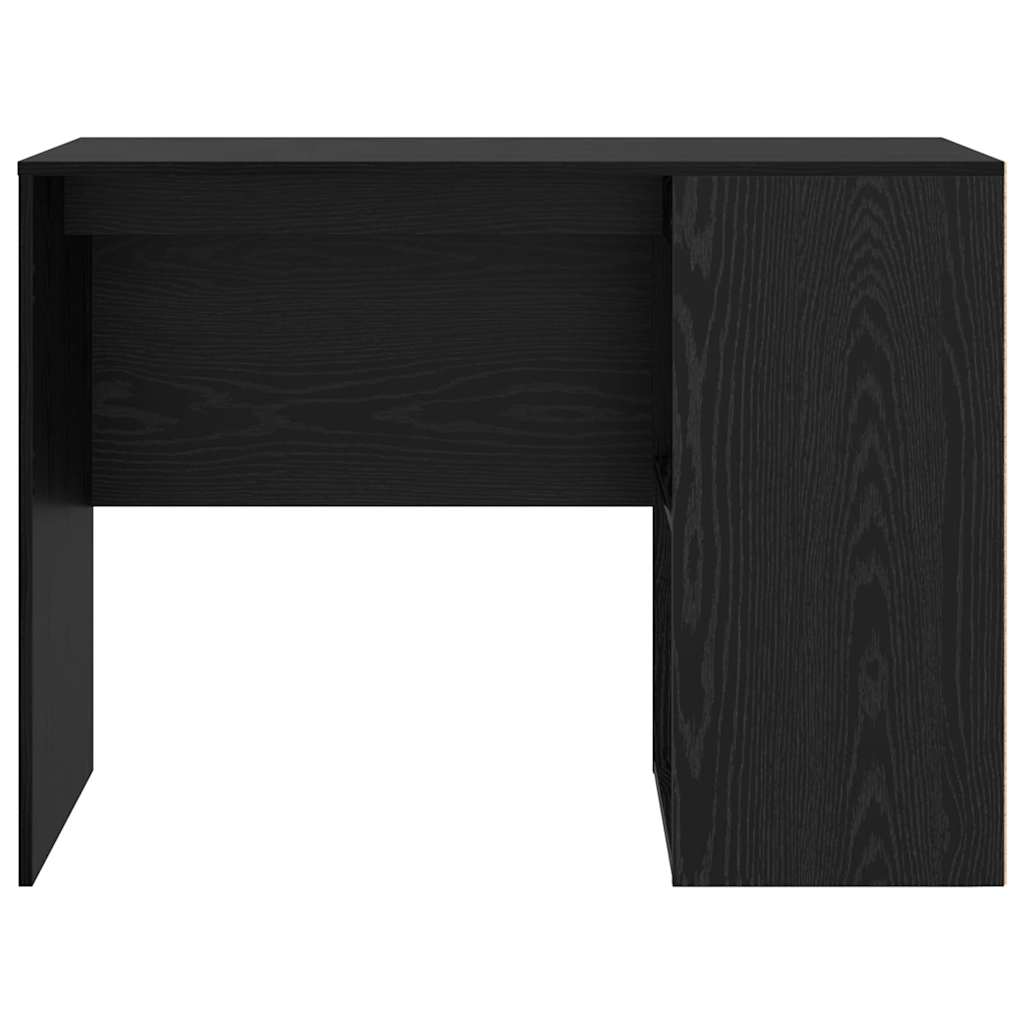 Scrivania Rovere Nero 102 x 50 x 75 cm Legno multistrato | homemem39