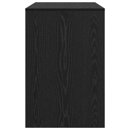 Scrivania Rovere Nero 102 x 50 x 75 cm Legno multistrato