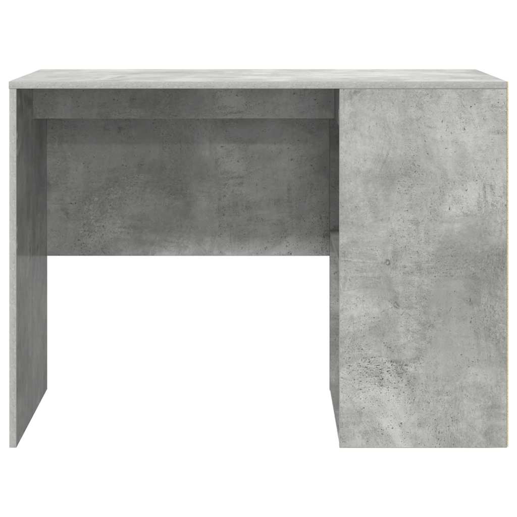 Scrivania Grigio cemento 102 x 50 x 75 cm Legno multistrato | homemem39