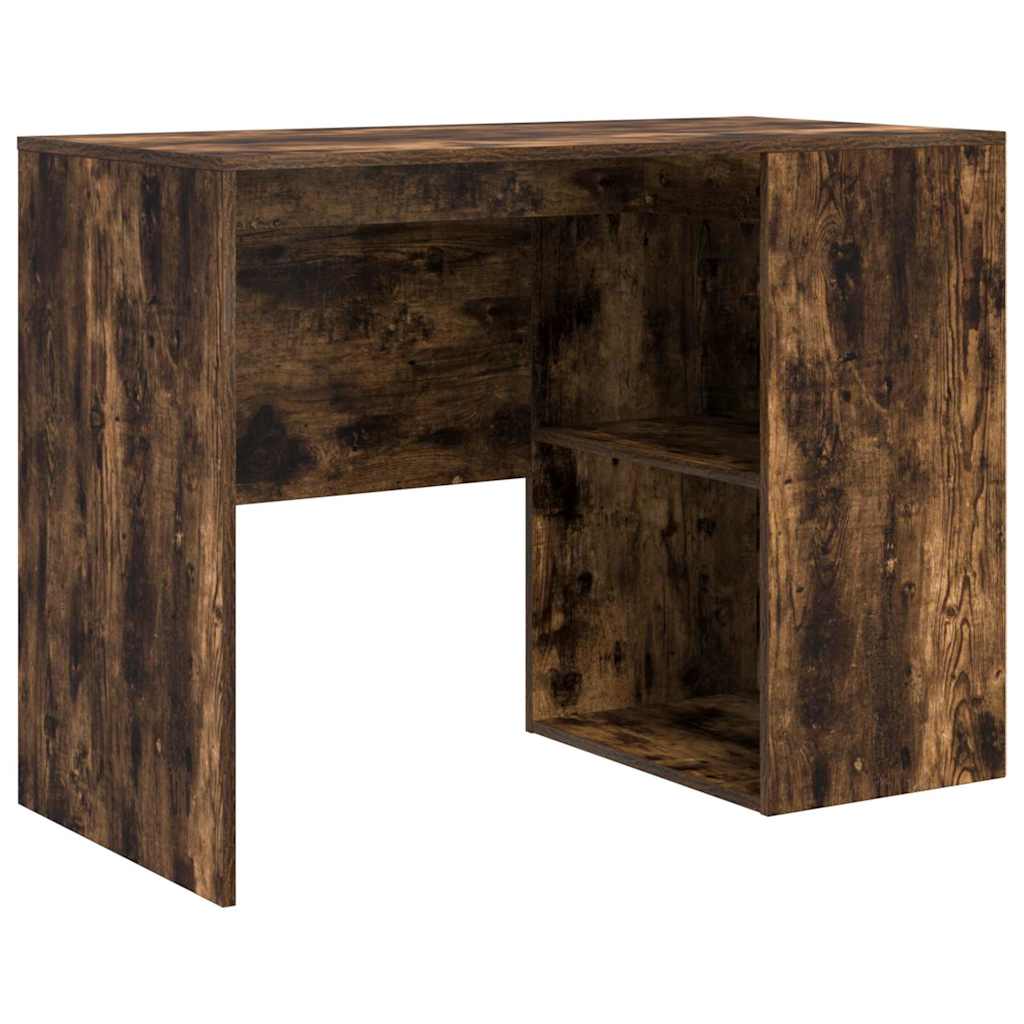 Scrivania Rovere fumé 102 x 50 x 75 cm Legno multistrato | homemem39