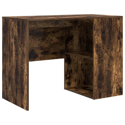 Scrivania Rovere fumé 102 x 50 x 75 cm Legno multistrato | homemem39
