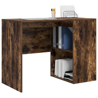 Scrivania Rovere fumé 102 x 50 x 75 cm Legno multistrato | homemem39