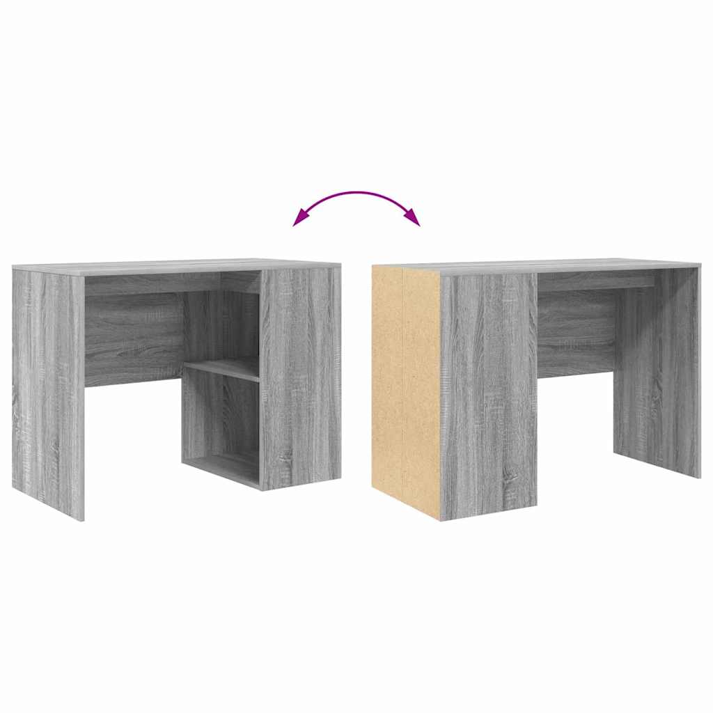 Scrivania Grigio Sonoma 102 x 50 x 75 cm Legno multistrato