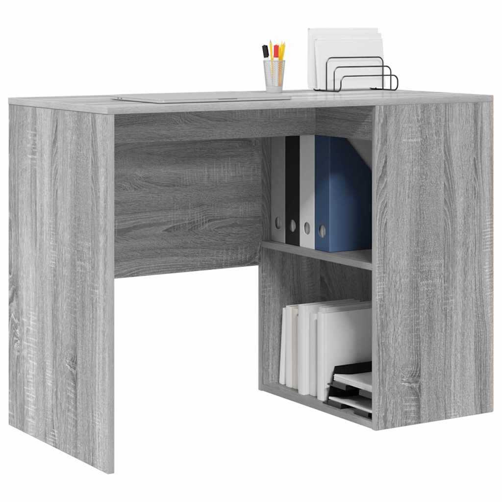 Scrivania Grigio Sonoma 102 x 50 x 75 cm Legno multistrato | homemem39