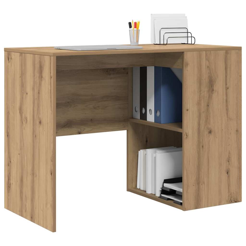 Scrivania Rovere artigianale 102 x 50 x 75 cm Legno multistrato | homemem39