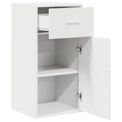 Credenza con cassetto Bianco 38 x 34 x 75 cm