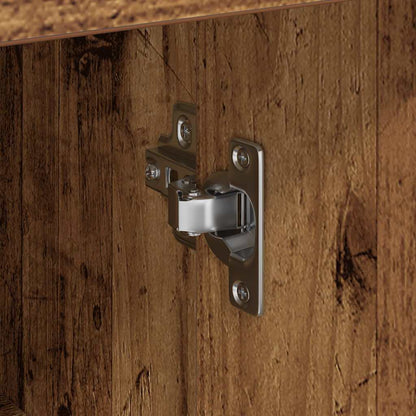 Credenza con cassetto Legno vecchio 38 x 34 x 75 cm