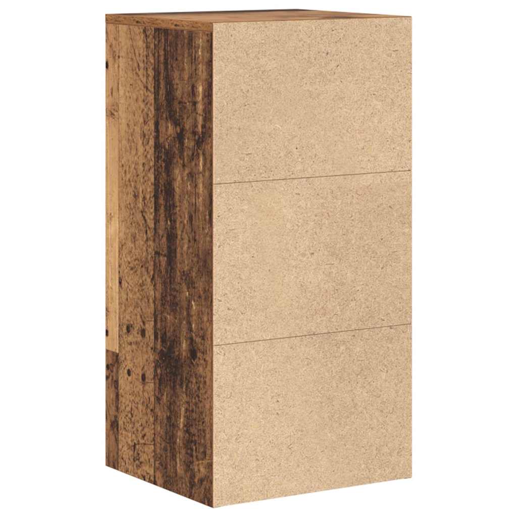 Credenza con cassetto Legno vecchio 38 x 34 x 75 cm