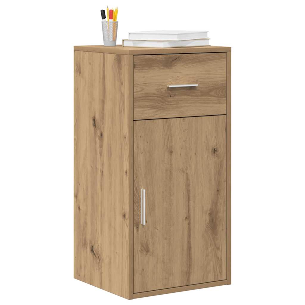 Credenza con cassetto Rovere artigianale 38 x 34 x 75 cm