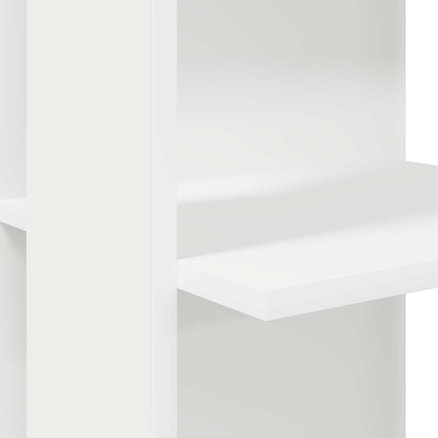 Scrivania ad angolo con lo scaffale Bianco 140 x 113,5 x 75 cm | homemem39