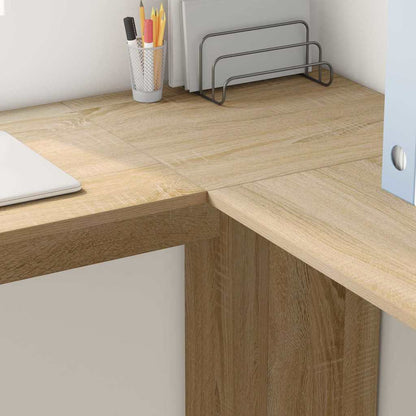 Scrivania ad angolo Rovere Sonoma 140 x 113,5 x 75 cm | homemem39