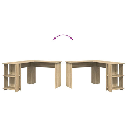 Scrivania ad angolo Rovere Sonoma 140 x 113,5 x 75 cm