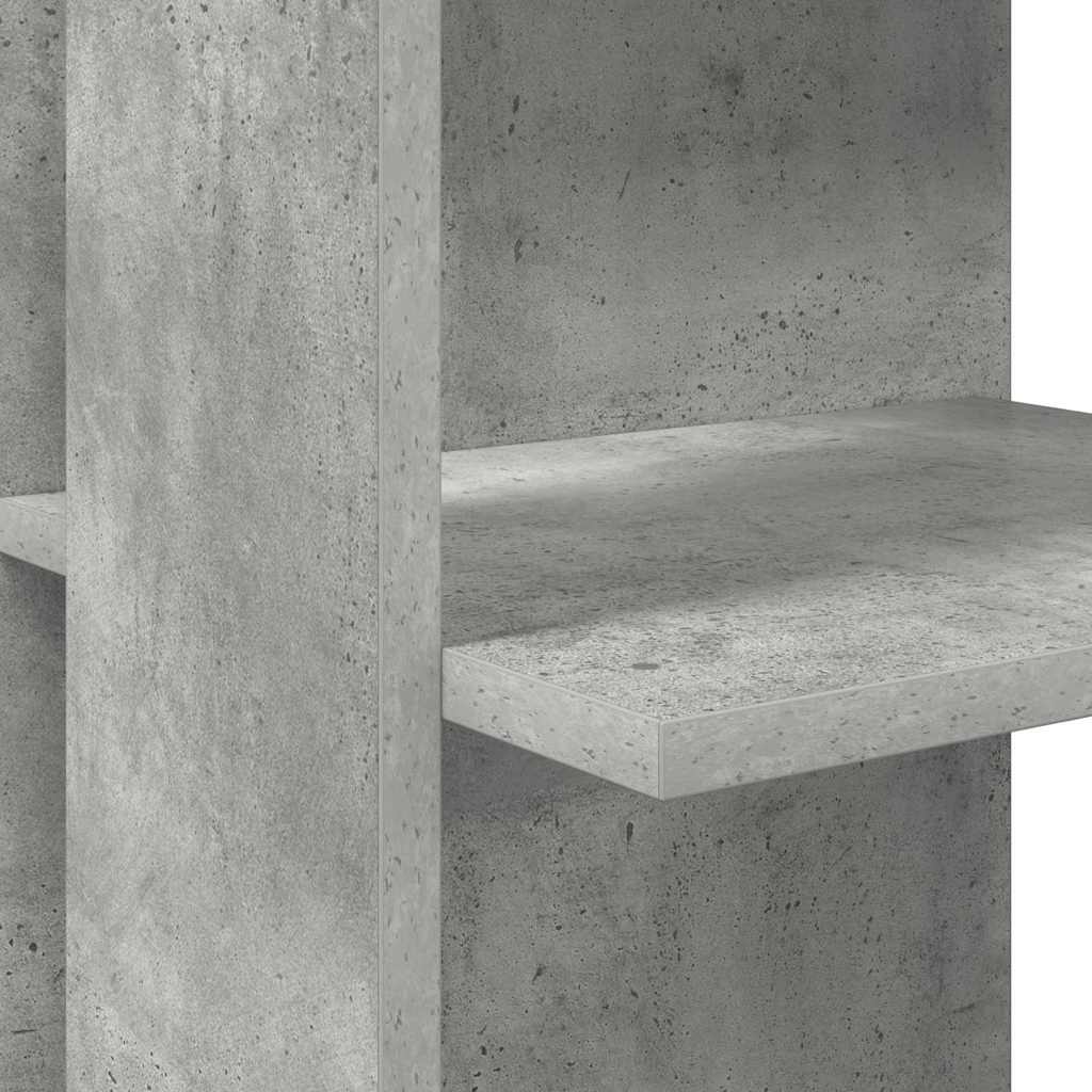 Scrivania ad angolo Grigio cemento 140 x 113,5 x 75 cm | homemem39