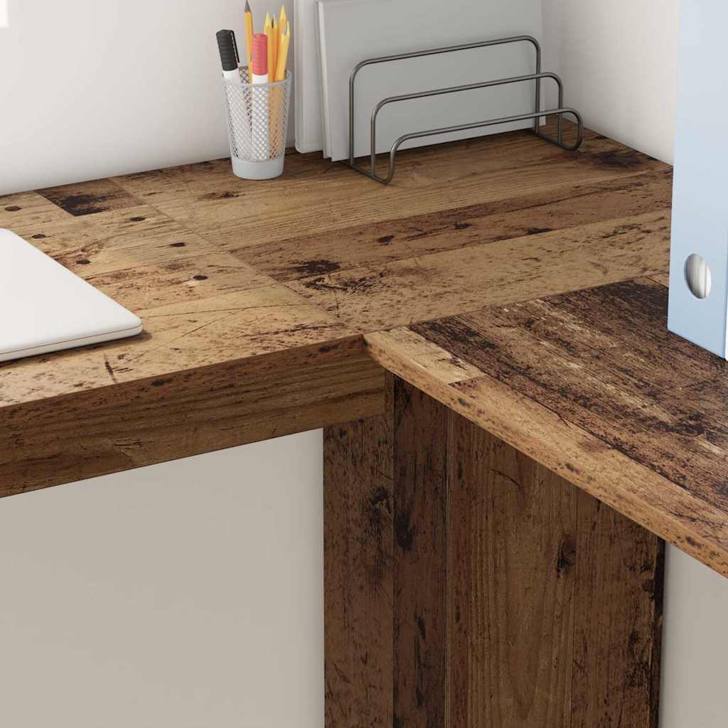 Scrivania ad angolo Legno vecchio 140 x 113,5 x 75 cm | homemem39