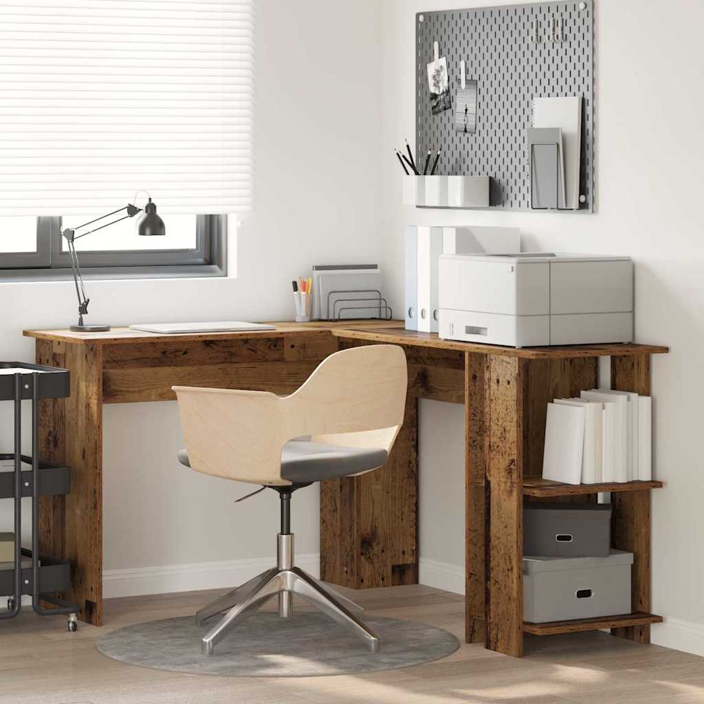 Scrivania ad angolo Legno vecchio 140 x 113,5 x 75 cm | homemem39