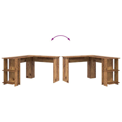 Scrivania ad angolo Legno vecchio 140 x 113,5 x 75 cm | homemem39
