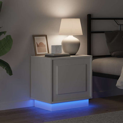 Armadio da Notte 2 pcs Bianco 44 x 34,5 x 45 cm