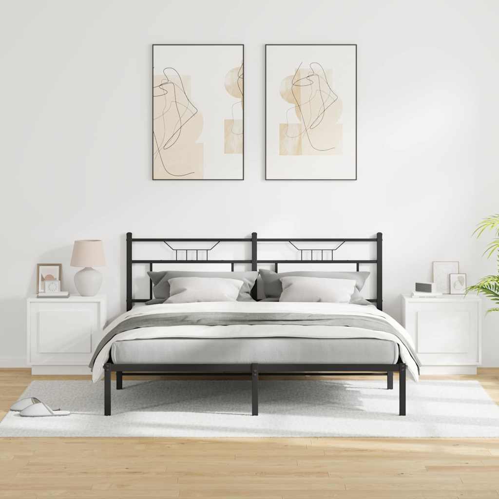 Armadio da Notte 2 pcs Bianco 44 x 34,5 x 45 cm