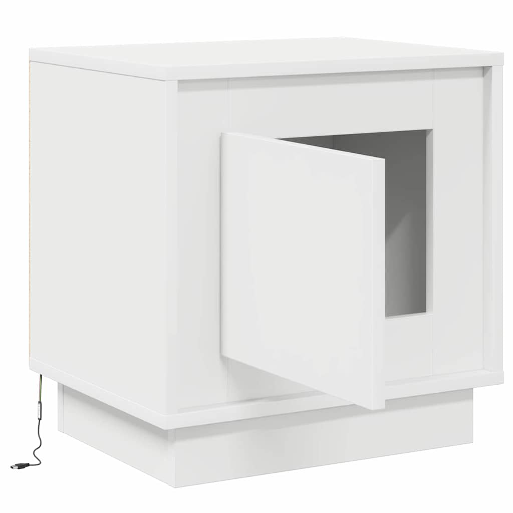 Armadio da Notte 2 pcs Bianco 44 x 34,5 x 45 cm