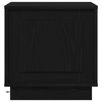 Armadio da Notte 2 pcs Nero 44 x 34,5 x 45 cm Legno multistrato