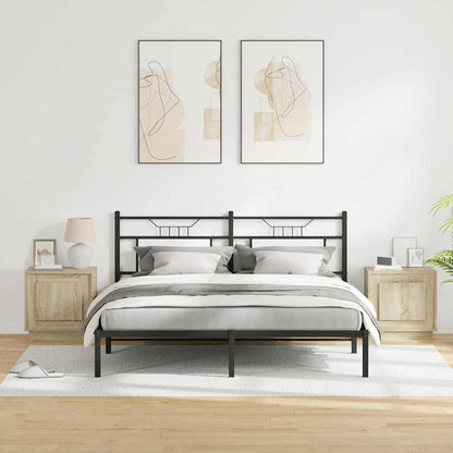 Armadio da Notte 2 pcs Rovere Sonoma 44 x 34,5 x 45 cm