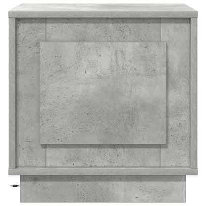 Armadio da Notte 2 pcs Grigio cemento 44 x 34,5 x 45 cm
