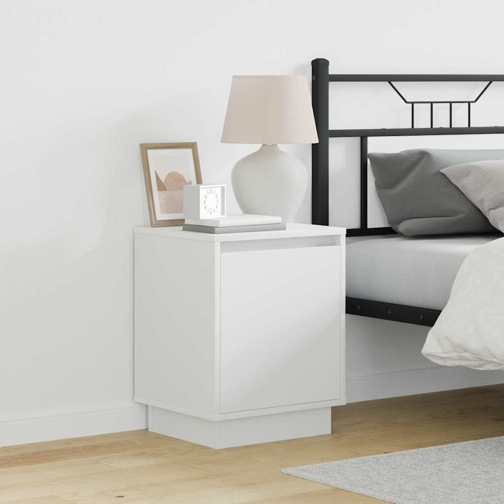 Armadio da Notte Bianco 39 x 34,5 x 50 cm Legno multistrato | homemem39