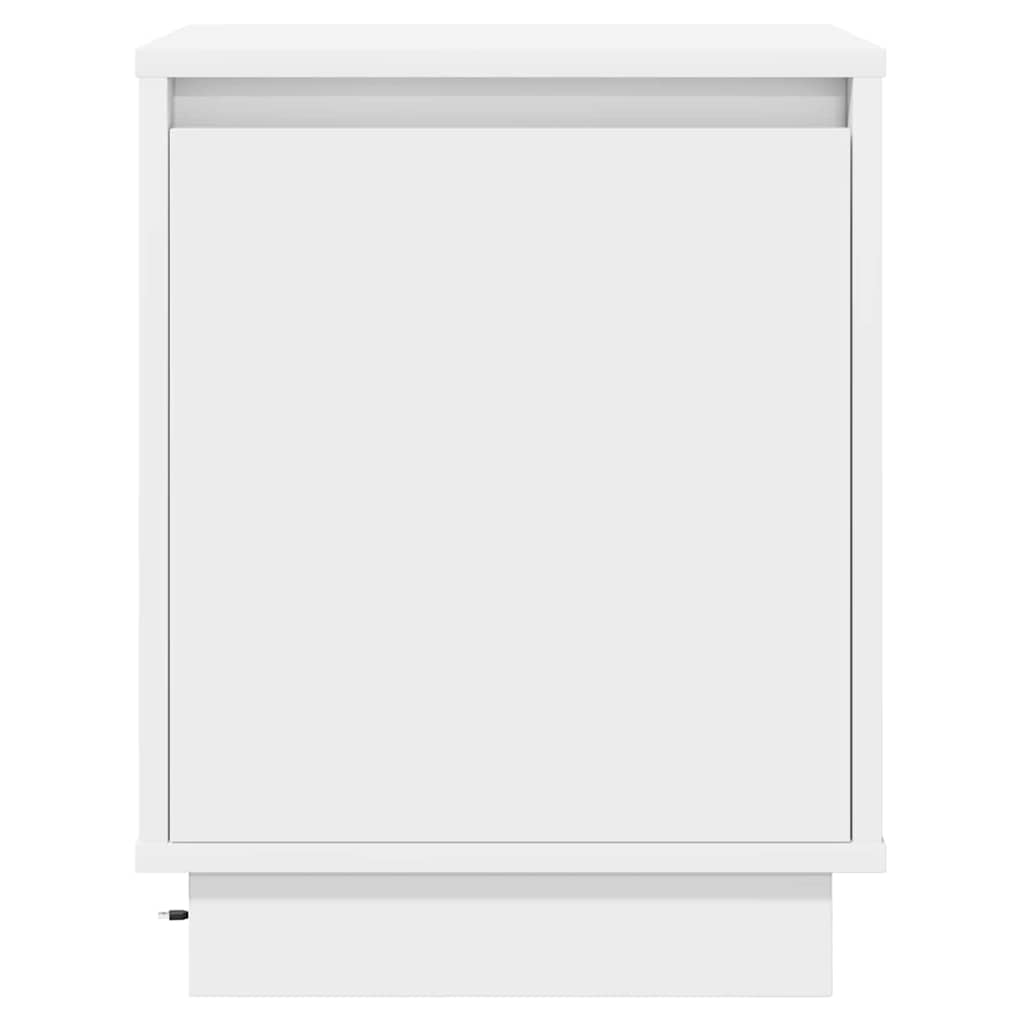 Armadio da Notte Bianco 39 x 34,5 x 50 cm Legno multistrato | homemem39