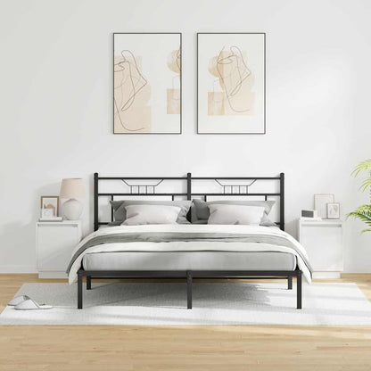 Armadio da Notte 2 pcs Bianco 39 x 34,5 x 50 cm