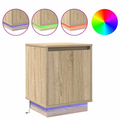 Armadio da Notte Rovere Sonoma 39 x 34,5 x 50 cm