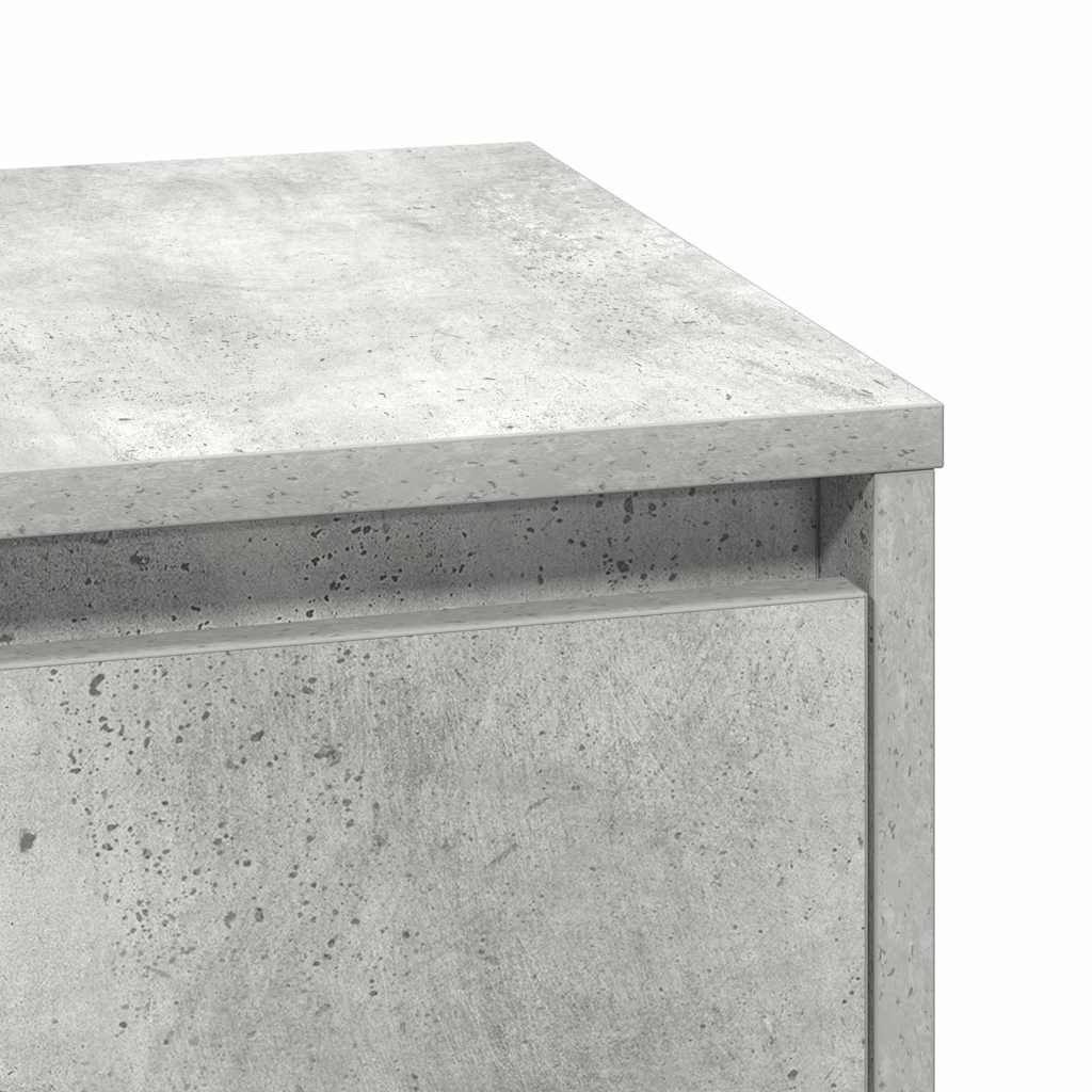 Armadio da Notte Grigio cemento 39 x 34,5 x 50 cm | homemem39