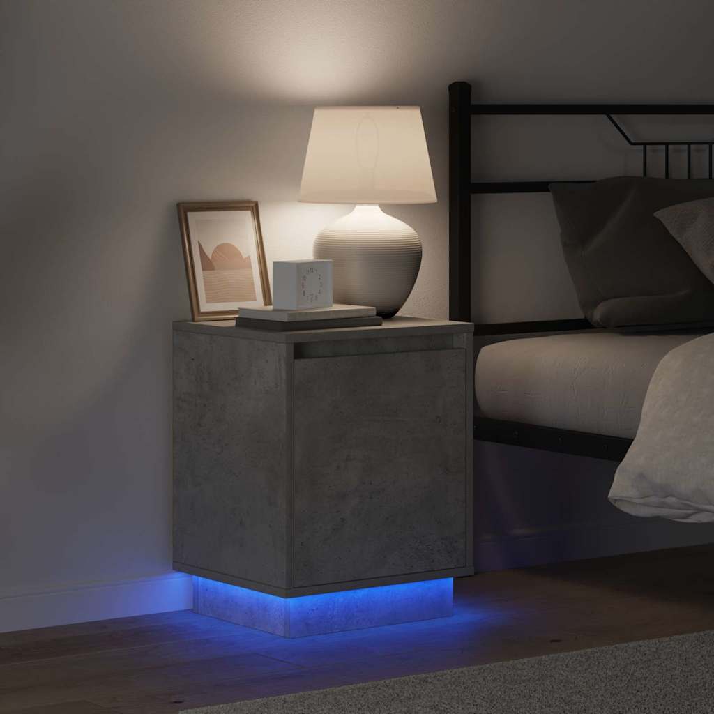 Armadio da Notte Grigio cemento 39 x 34,5 x 50 cm | homemem39