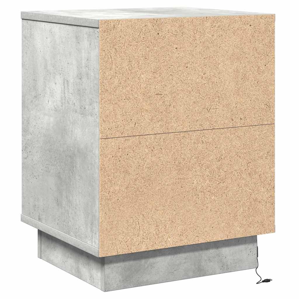Armadio da Notte Grigio cemento 39 x 34,5 x 50 cm | homemem39